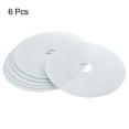 thumbnail image 3 of Uxcell Universal Cloth Dryer Exhaust Filter, Cotton 240x38mm White for Clothes Dryer Filter Replacement Pack of 6, 3 of 5