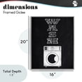 thumbnail image 3 of Laundry Wash Ornate Letters Gray Framed Giclee Art, design by Marcus Prime, 3 of 9