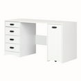 thumbnail image 2 of South Shore Artwork Sewing Craft Table and Storage, in Pure White, 2 of 13