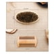 thumbnail image 3 of Cepillo de barbero con mango de madera, set de peines para barba, kit de herramientas para hombres, bigote, barba, cepillo para barba, 3 of 8