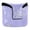 Adorable Pastel Purple Snowflake, variant on Haosy Summer Tan Golf Mallet Putter Cover Strong Magnetic Leather Golf Club Headcover Closure