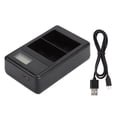 thumbnail image 2 of Dual Slot Camera Battery Charger,SEIVI EN EL15 Portable Camera Battery Chargerfor Nikon Camera Battery Charger Professionally Tested, 2 of 11