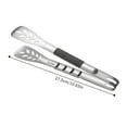 thumbnail image 1 of Pince Alimentaire en Acier Inoxydable 304 Pince de Cuisson Multi-Usage Pratique pour la Maison avec Poignée Ergonomique pour Cuisson Friture Steak, 1 of 9