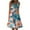 Pink, variant on Giftesty Summer Dresses for Women Womens Fashion Holiday Summer Casual Printing Sleeveless Party Beach Loose Dress