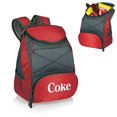 thumbnail image 1 of Picnic Time Coca-Cola PTX Insulated Backpack Cooler, Red-Coke Design, 1 of 2