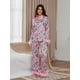 thumbnail image 3 of Conjuntos de pijama navideños para mamá y yo, ropa de dormir de 2 piezas con ribete de plumas, ropa de dormir para mujeres y niñas, 3 of 5