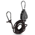 thumbnail image 2 of Growing Light Rope Ratchet Hanger Tent Greenhouse Tie Down Fixture Retractable Gear Garden Outdoor Shade Fix Accessories 2m, 2 of 9