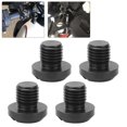 thumbnail image 4 of Tapones para Espejo de Motocicleta 2 Pares de Tornillos Laterales Retrovisores M10x125 para Hypermotard de Aluminio ANGGREK Otros, 4 of 8
