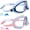 Blue   Pink, variant on 2 Pack Kids Swim Goggles 3-15, UV Protection Anti-Fog Waterproof for Boys Girls Toddler Youth