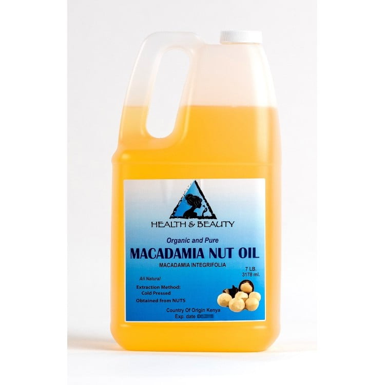 MACADAMIA NUT OIL ORGANIC CARRIER COLD PRESSED 100 PURE 7 LB Walmart