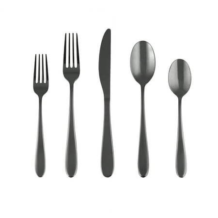 

Cambridge Byram Black Mirror 20-Piece Flatware Set Service for 4