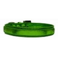 thumbnail image 2 of 3 by 4" (18mm) Metallic Two-Tier Collar  Emerald Green Medium, 2 of 2