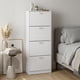 thumbnail image 1 of Mueble Zapatero Organizador de Calzado 4 Cajones Blanco y Madera, Clóset para Zapatos hasta 24 Pares blanco M, 1 of 7