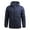 23#Dark Blue, variant on Men's Lightweight Softshell Jacket Fleece Lined Hooded Water Resistant Winter Hiking Windbreaker Jackets