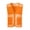Orange, variant on Staron Women's Breathable Fishing Hiking Vest Jacket V Neck Sleeveless Casual Outdoor Travel Waistcoat with Pockets, Mint Green 3XL
