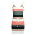 DVKOVI Spring Dresses for Women 2025 V Neck Sleeveless Mini Dress Women