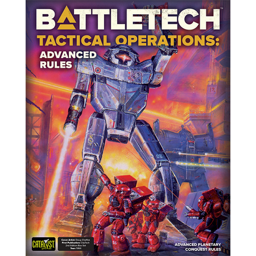 Battletech Tactical Ops Advanced Rules Catalyst Game Labs 35003VACAT
