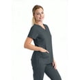 thumbnail image 4 of Barco Essentials Unison Scrub Top — 3 Pocket Women's V-Neck, 4 of 4