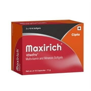 Maxirich from Cipla Multivitamin & Minerals Softgel 30 Tablets