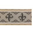 thumbnail image 2 of Design Imports DII Fleur de Lis Stripe Jacquard Table Runner, 2 of 4