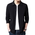 thumbnail image 2 of Nuevo abrigo tipo cárdigan con botones de moda para otoño e invierno, abrigo tipo suéter de punto a la moda para hombre, 2 of 5
