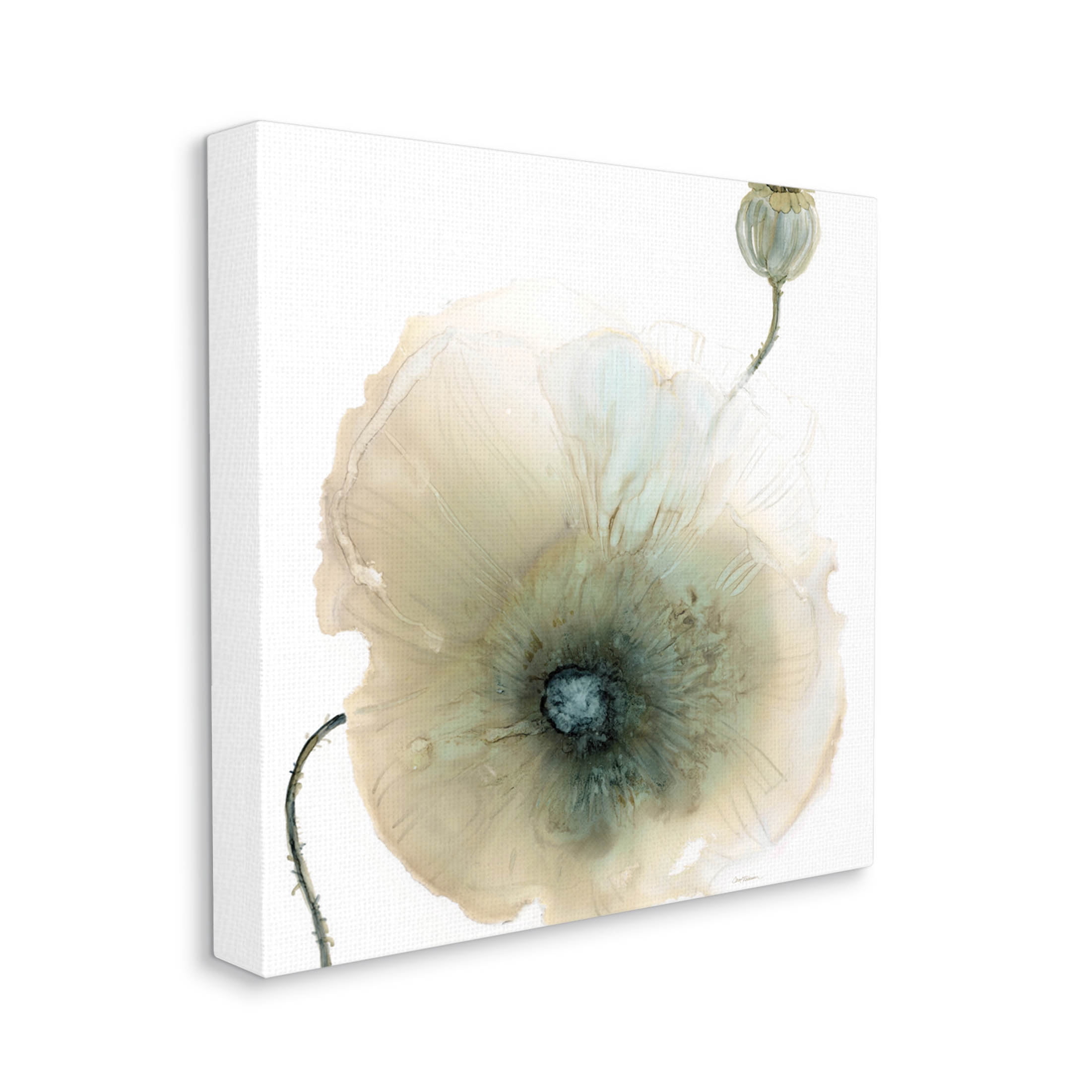 Stupell Industries Modern Poppy Flower Blossom Composition Graphic Art Gallery Wrapped Canvas Print Wall Art, Design by Carol Robinson
