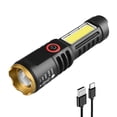 thumbnail image 1 of 5 uds XPE COB LED linterna de Camping impermeable lámpara de antorcha de 4 modos para exteriores (dorado), 1 of 3