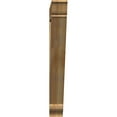 thumbnail image 2 of Ekena Millwork 6"W x 44"D x 48"H Traditional Traditional Rough Sawn Bracket, Western Red Cedar, 2 of 4