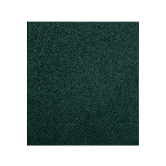 Furnish My Place DC Custom Rug - 9 ft. x 9 ft., Square, Forest Green, Indoor Rug for Bedrooms, Hallways, Living Rooms
