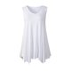 thumbnail image 3 of Vestidos de Dama, Chaleco Irregular Con Dobladillo de Color Liso Para Mujer, Mono Informal, Falda Corta, Falda Informal de Verano, 3 of 3