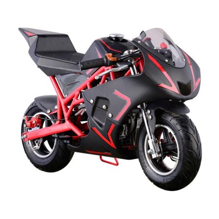 MotoTec Cali 40cc Gas Pocket Bike Mini Motorcycle