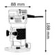 thumbnail image 3 of Router Fresadora Recortadora Canto Profesional Gkf 550 Bosch BOSCH 06016A00G0, 3 of 3