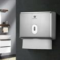 thumbnail image 1 of CHUANGDIAN Wall-mounted Bathroom Tissue Dispenser Tissue Box Holder for Multifold Paper Towels, 1 of 7