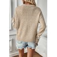 thumbnail image 3 of a.Jesdani Plus Size Knit Sweater: Flattering Star Print, Fit for All, 3 of 8