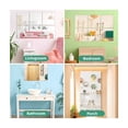 thumbnail image 3 of Espejos Cuadrado Decorativo Pared Autoadhesivos 20*20cm 8pcs plata, 3 of 4