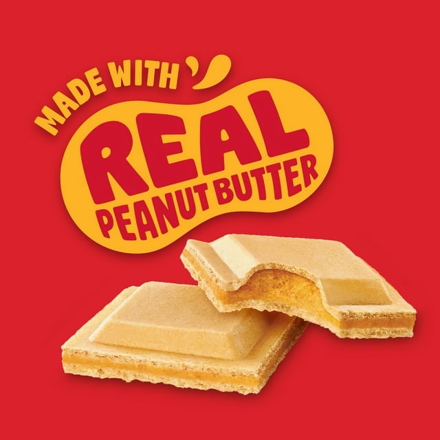 NUTTER BUTTER Peanut Butter Wafer Cookies, 10.5 oz (Pack of 2)