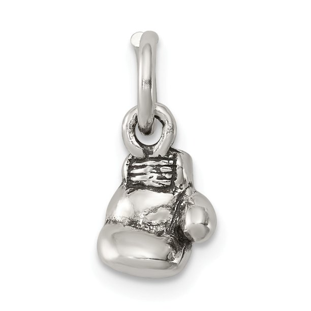 AA Jewels Solid 925 Sterling Silver Vintage Antiqued Boxing Glove