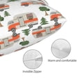 thumbnail image 3 of Fotbe Camp Van Funda de Almohada Decorativa Estilo Occidental, Lujo en Algodón, Fundas para Almohadas King, Cojín Estampado para Decoración del Hogar-20"x30", 3 of 6