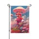 thumbnail image 1 of Bandera de jardín de temporada de Mario, bandera de patio de doble cara, bandera navideña para decoraciones navideñas al aire libre, 1 of 8