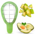 thumbnail image 1 of Outil Trancheur d'Avocat Coupe-Fruits - Coupe-Fruits en Forme d'Avocat en Acier Inoxydable Hachoir à Salade Coupe-Légumes Kiwi Outils de Légumes - Gadgets de Cuisine Cool Trancheuse, 1 of 8