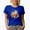 Royal Blue, variant on Fall in Love with as Many Things, Watercolor Kittens & Leaves Art Merch Gift, Navy Blue T-Shirt, 2XL