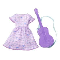 Barbie Musician Fashion Pack, Clothing Set for Dolls with Dress & Guitar Accessory