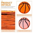 thumbnail image 2 of SOPOTUTU 20Pcs Basketball Designed Orange Patches for Clothes Embroidered Sewing Patch for Decor, 2 of 8