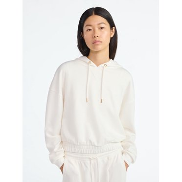 Scoop Women's and Women's Plus New Scubaknit Pullover Hoodie, Sizes XS-4X