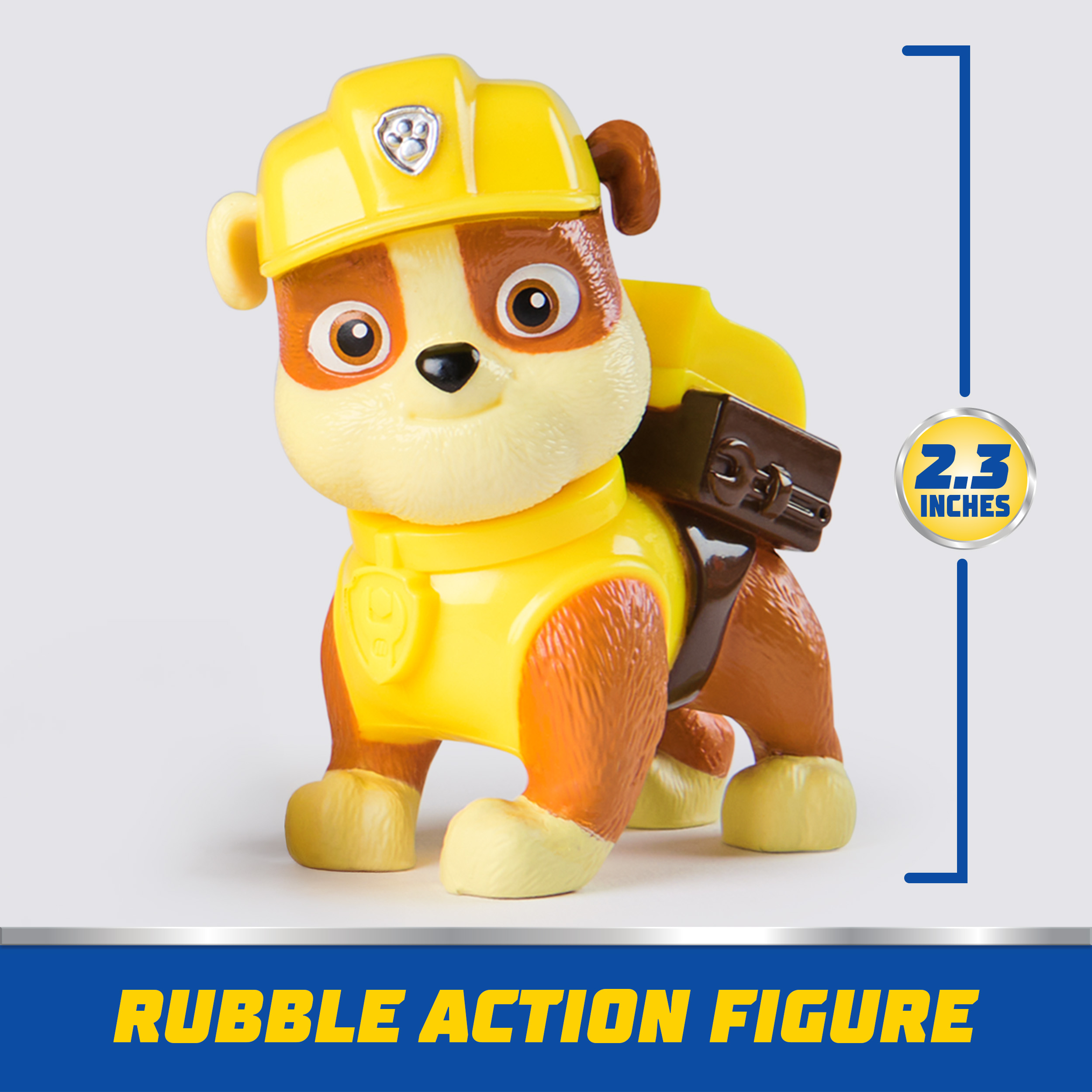 PAW Patrol Rubble Bulldozer Vehicle with Collectible Figure photo 7