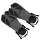 thumbnail image 5 of aletas de snorkel ajustables de TPR suave con talón abierto y largas para natación., 5 of 14