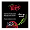 thumbnail image 2 of Refresco Dr Pepper sabor cereza de 600 ml, 2 of 4