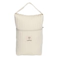 thumbnail image 2 of Diaper Bag, Diaper Tote Bag, Large Capacity Cotton Diaper Bag Organizing Pouch Multifunctional Quilting Reusable Diaper Storage Bag for Baby Going Out, 2 of 5