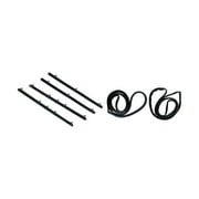 Fairchild 6 pc Belt Weatherstrip & Door Seal Kit KT4000 OEM#68160-89116|68172-89109|68171-89130|67861-89105