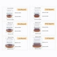 thumbnail image 3 of Graflsoa "Quiet & Durable Chair Leg Protectors - Brown Round Furniture Pads, Noise-Free Movement, TPE Material, 8PCS Set for Home & Office Use", 3 of 6